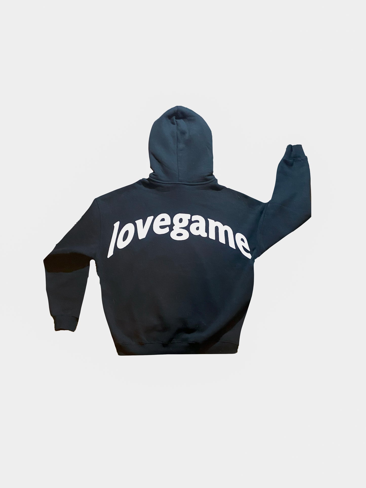 Arch font Black Hoodie